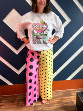 Load image into Gallery viewer, Half/Half Polka Dot Pants
