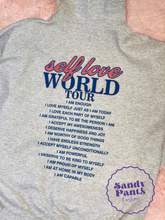 Load image into Gallery viewer, Self Love World Tour Hoodie
